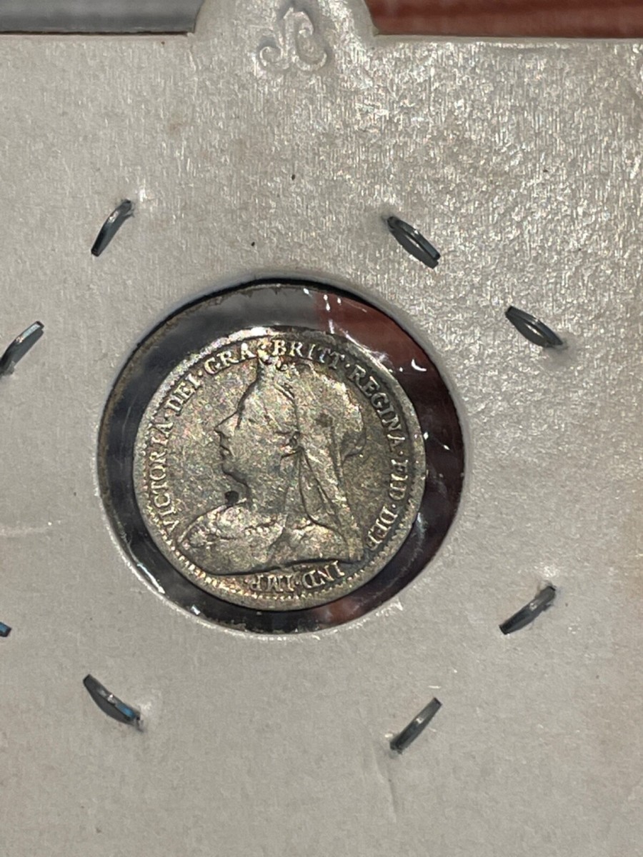 1900 VINTAGE QUEEN VICTORIA 3p COIN | eBay