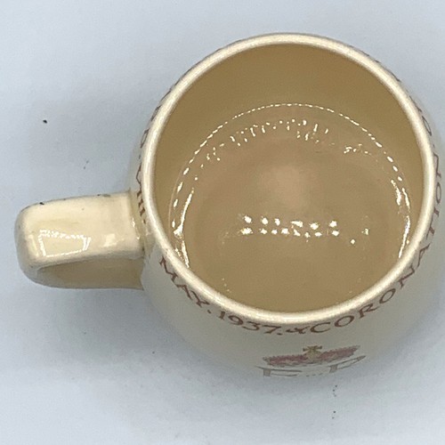 Burleigh Ware King Edward VIII Coronation Mug 1937 Made In England Vintage - Picture 5 of 16