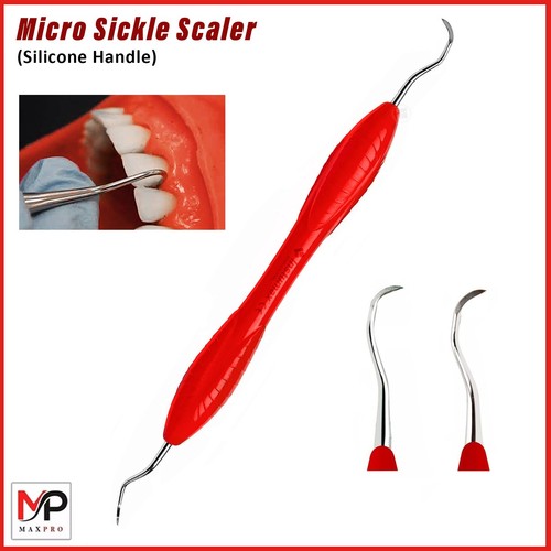 Micro Sichel Scaler Dental Hand Anterior Posterior Parodontal Hygiene Tool Pick - Bild 14 von 15