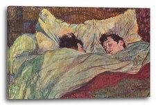 Kunstdruck Henri de Toulouse-Lautrec - Im Bett