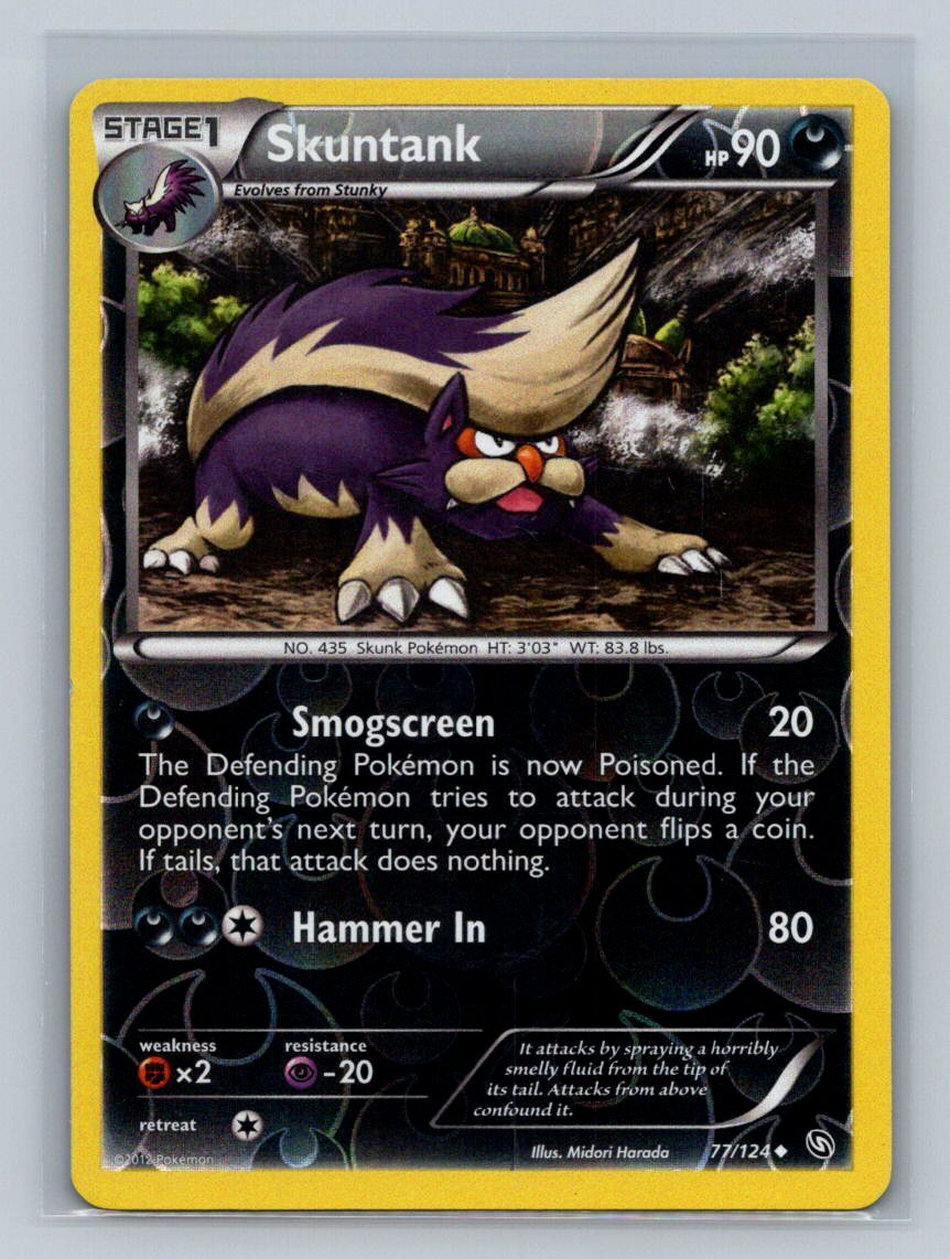 Skuntank Dragons Exalted 77/124 Near Mint NM Reverse Holo