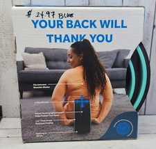 Chirp Foam Roller Wheel for Back Pain Relief, Muscle Therapy - Black Set of 3