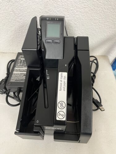 Epson TM-S2000II-MJ Multi-Feed InkJet Check Scanner M351B complete - Picture 6 of 6