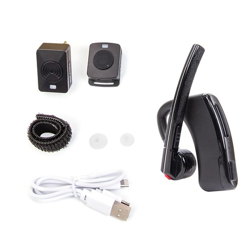 Portable BluetoothWireless Headset M Plug PTT For Motorola Walkie Talkie - Zdjęcie 6 z 10