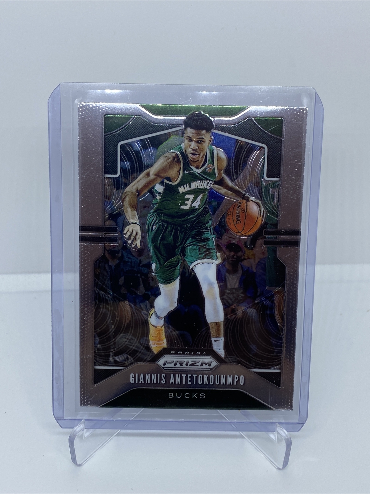 2019-20 PRIZM BASKETBALL BASE 152 GIANNIS ANTETOKOUNMPO MILWAUKEE BUCKS