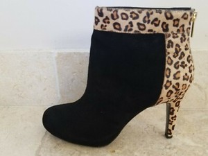 leopard skin boots uk