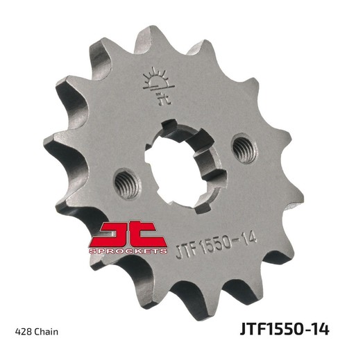 Pignon Avant JT JTF569.14 14 Dents Acier – Chaîne 520, Pour KLX 250/300, XV 250 Virago, RD 350 Et Plus