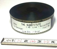 THE SUBSTITUTE 1996 Tom Berenger William Forsythe Vintage 35mm Movie Trailer