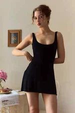 Mirror Palais Black Lady Di A-Line Dress Size XXL