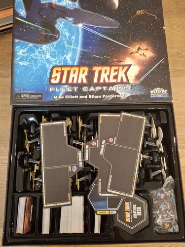 WizKids Brettspiel Star Trek - Fleet Captains komplett Heroclix *kleine Karton Gebrauchsspuren - Bild 2 von 8