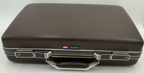 NUEVO Maletín Rígido Marrón American Tourister Escort Antiguo Stock Sin Llave - Imagen 3 de 19