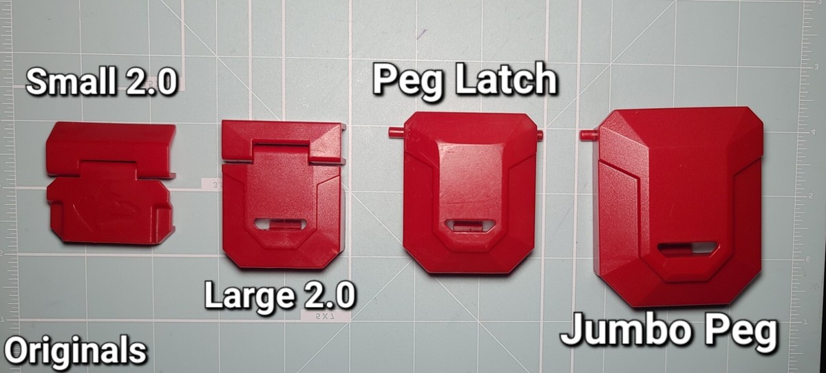HUSKY toolbox Latch Replacement_Clamp_Lock_3D Printed Stronger