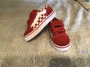 red checkered vans toddler