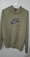 Green Nike Womens Pullover Sweater