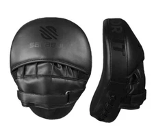  Essential Curved Punching Mitts for Boxing Strike Pads & MMA Boxing All Black