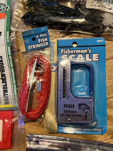 Fishing Lot, Acme Kastmaster, Zoom Bait, Powerbait, Venom Lures, Laker Scale - Picture 8 of 11