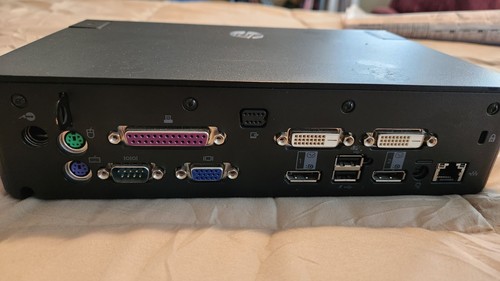 HP Docking Station HSTNN-I10X - with Power Supply - EliteBook & Probook Laptops - Picture 4 of 11