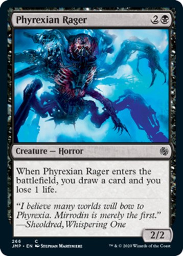 Phyrexian Rager Jumpstart Near Mint, English