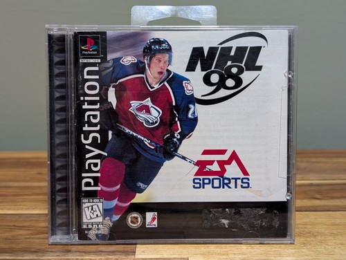 NHL 98 (Sony PlayStation 1 PS1, 1997 EA Sports) Complete CIB Greatest Tested⬅️🔥