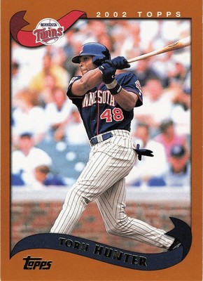 Topps 2002 Topps #243 Torii Hunter SN Excellent