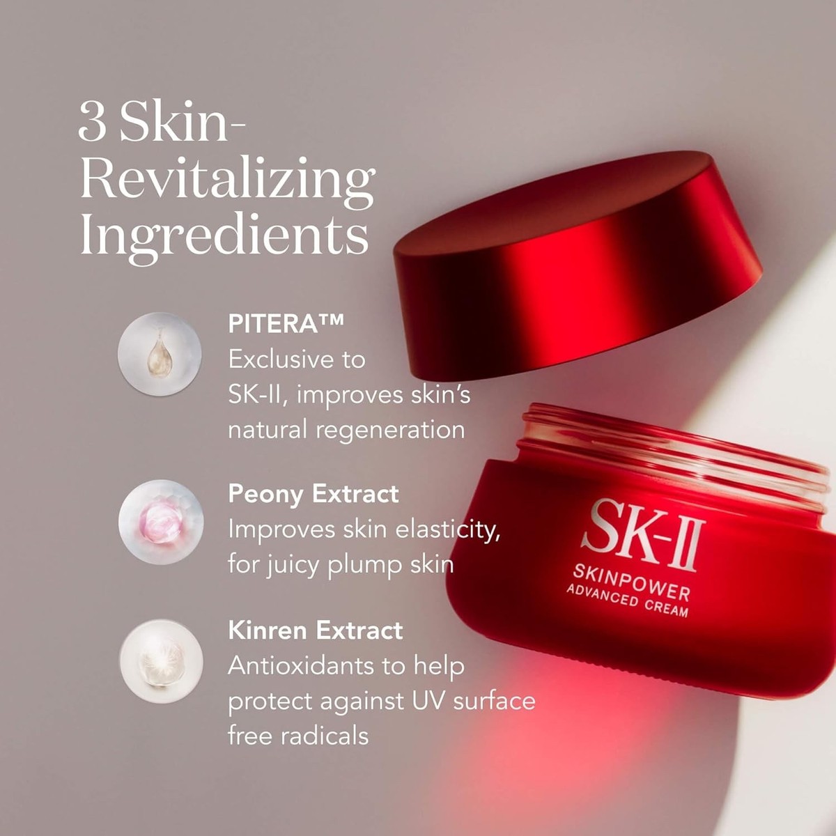 SK-II SKINPOWER Advanced Cream - Facial Moisturizer 2.7oz/80ml
