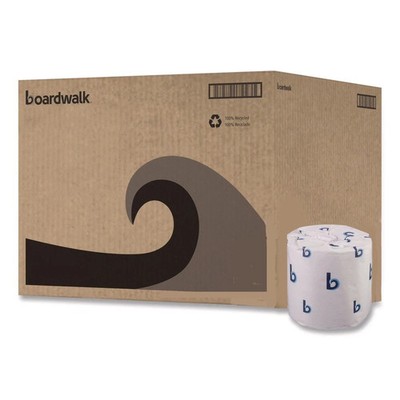 Boardwalk BWK6145 2-Ply Standard Septic Safe 4'' x 3'' Toilet Tissue (96/CT) New