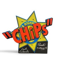 Erik Estrada – Ponch Signed CHiPs 3D Display