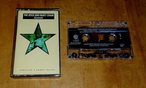 THE JESUS AND MARY CHAIN AUTOMATIC VINTAGE CASSETTE TAPE INDIE ROCK RARE (1989)