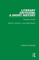 Literary Criticism A Short History: Romantic Criticism Jr. (U. A.) Taschenbuch