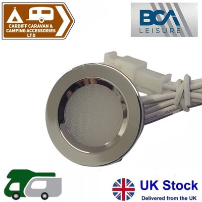 LED 12 VOLT MINI STRAHLER 30mm Durchmesser 15mm tief WARMWEISS 4000K 1Watt