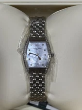 NEW IN BOX Frederique Constant FC-200MPWD1TD6B Art Deco Ladies Diamond Watch