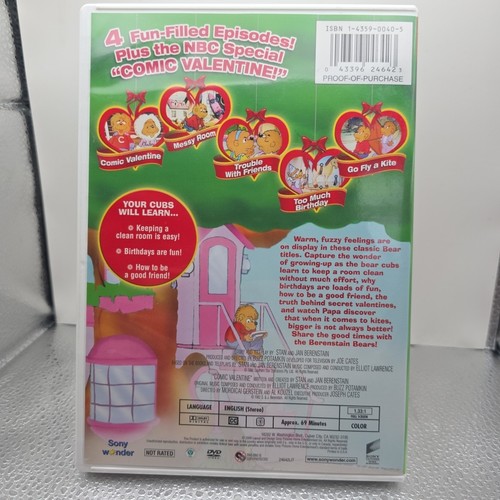 The Berenstain Bears Kindness Caring & Sharing DVD. Kids Nostalgia Classic TV - Picture 2 of 3