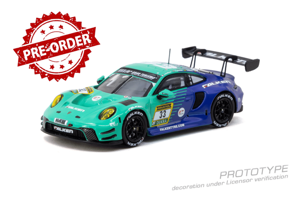 (Pre-Order) Tarmac Works Porsche 911 GT3 R NüRburgring 24H 2024 Diecast Car-image