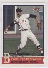 2001 Fleer Red Sox 100th Carl Yastrzemski #1 HOF 0q3