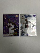 Michael Jordan 2026 Upper Deck Space Jam 30th Anniversary Purple + Base Cosmos