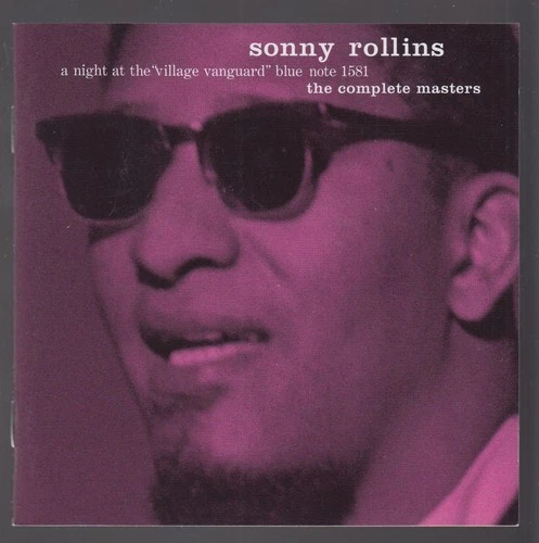 Sonny Rollins A Night at the Village Vanguard The Complete Masters 2 Disc CD set