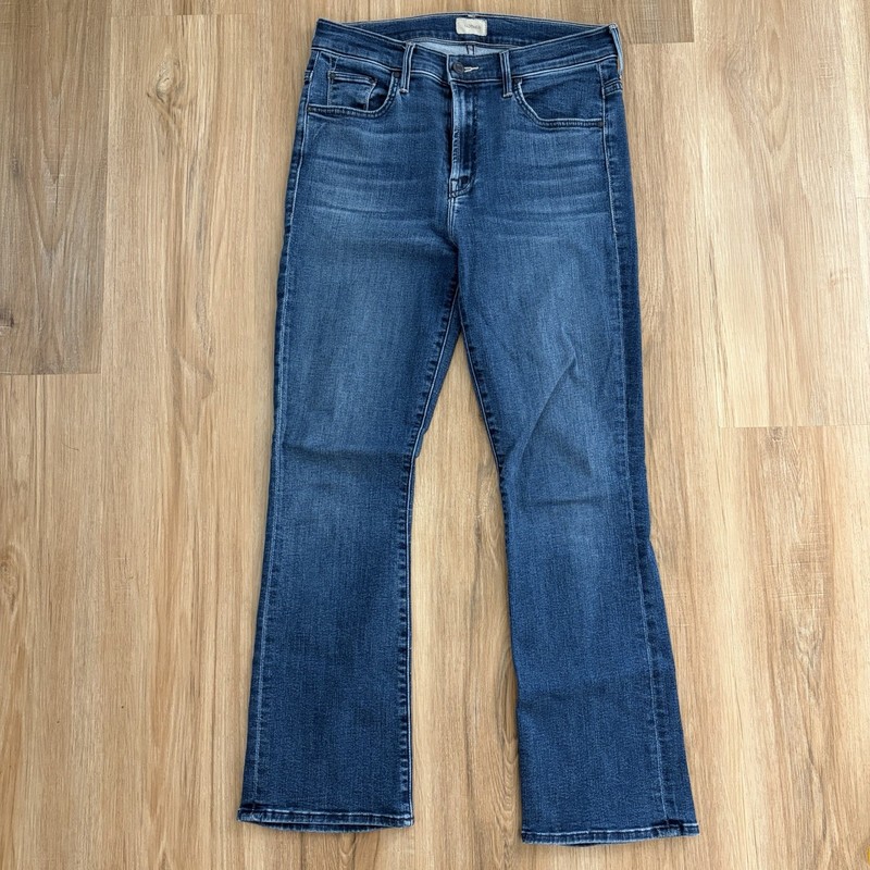 Mother The Insider Ankle Blue Jeans 
