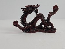 Cast Resin Dragon ,red