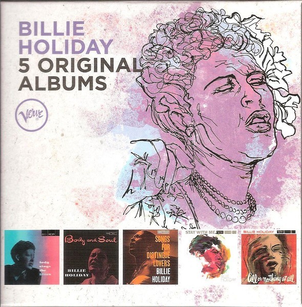 Billie Holiday - 5 Original Albums (2016)  5CD Box Set  NEW/SEALED  SPEEDYPOST