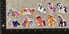 Lot of 10 Assorted My Little Pony Cartoon Stickers