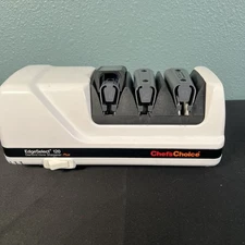 Chef's Choice Edge Select 120 Plus Knife Sharpener Diamond Hone Electric White
