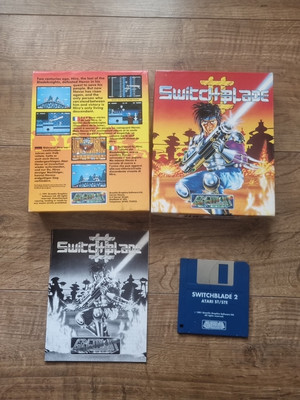 SWITCHBLADE 2 SPIEL AMIGA BOXED GREMLIN Atari ST/STE 1991