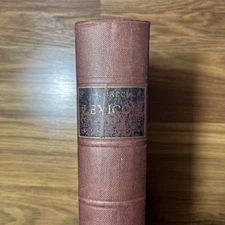 Antonii Bacci Various Latin Writings Lexicon 1 Hardcover 1950s Ships Fast