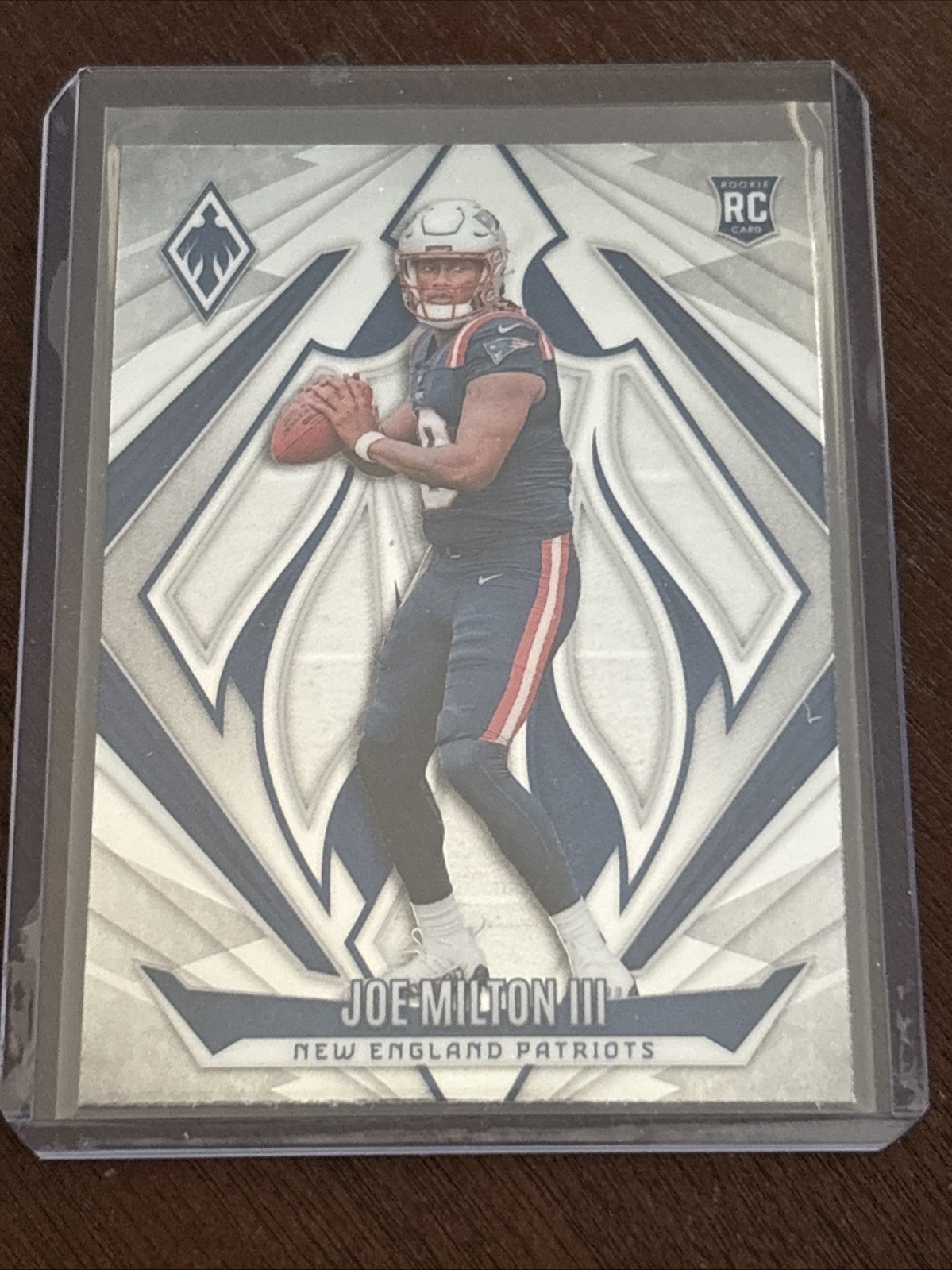 #205 2024 Panini Phoenix Joe Milton III Rookie New England Patriots