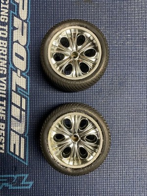 PROLINE ROAD RAGE 40 SERIES ON ROAD RC MONSTER TRUCK TIRES 14MM HEX TMAXX ARRMA 