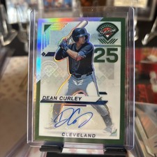 2025 Panini Prospect Edition Dean Curley Refractor Autograph 