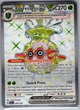 Forretress ex 230/193 SV02: Paldea Evolved - Pokemon Card - NM