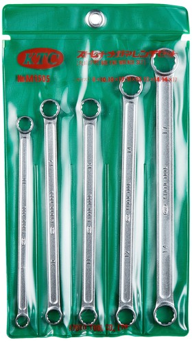 Juego de 5 llaves de caja larga recta Kyoto Machinery Tools (KTC) M1505 - Imagen 2 de 2