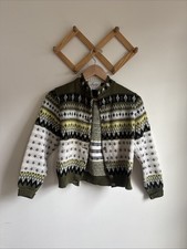 Jersild 1960s Vintage Nordic Knit Ski Sweater Kids