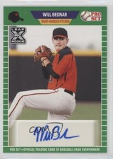 2021 Leaf Pro Set Baseball Blaster Auto Green Will Bednar #PS-WB1 Auto 0h1